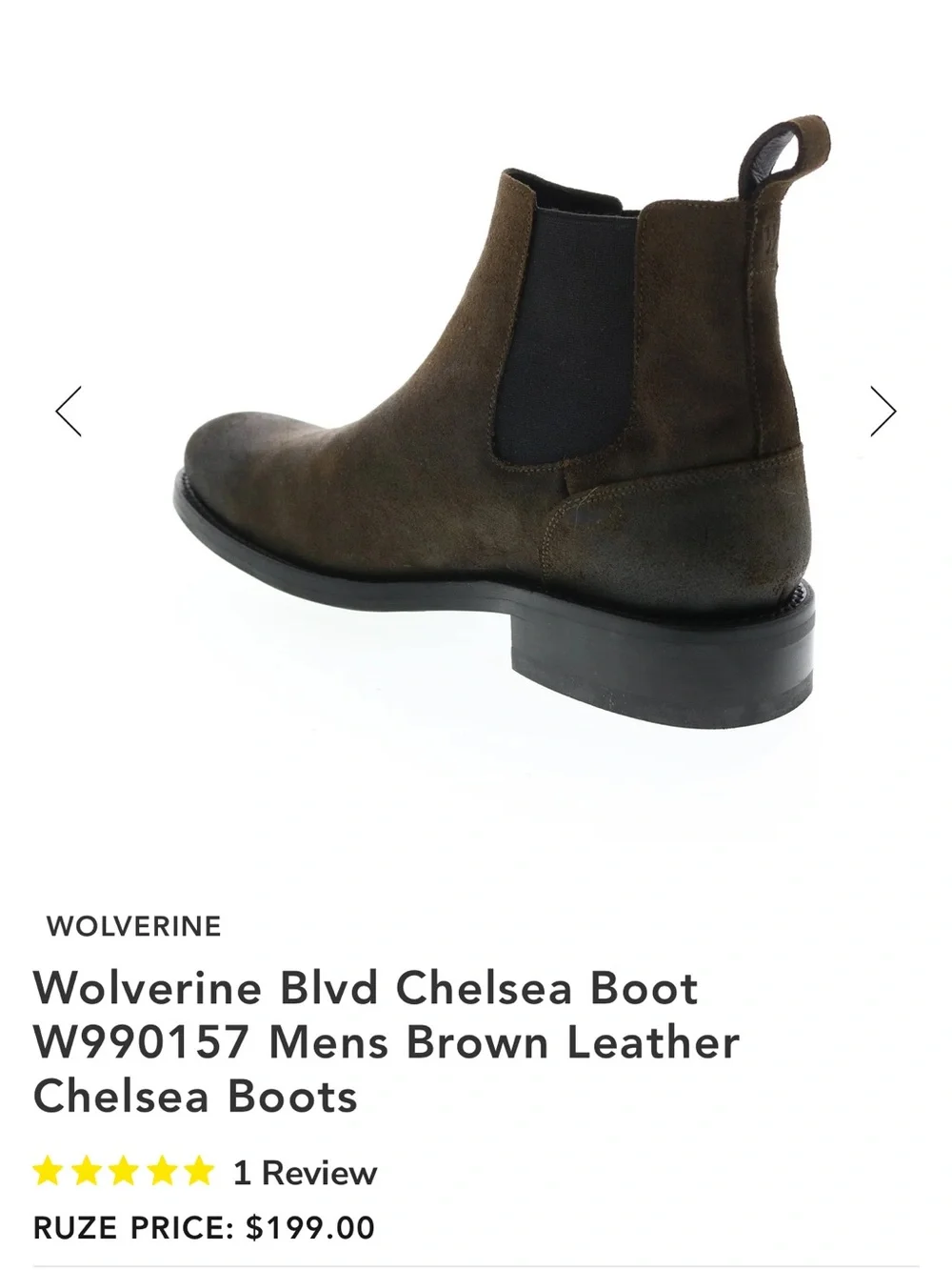 Wolverine timeless chukka